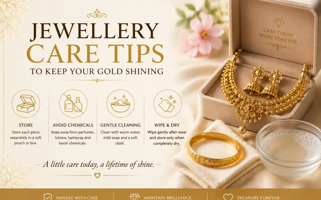 Jewellery Care Tips to Keep Your Gold Shining