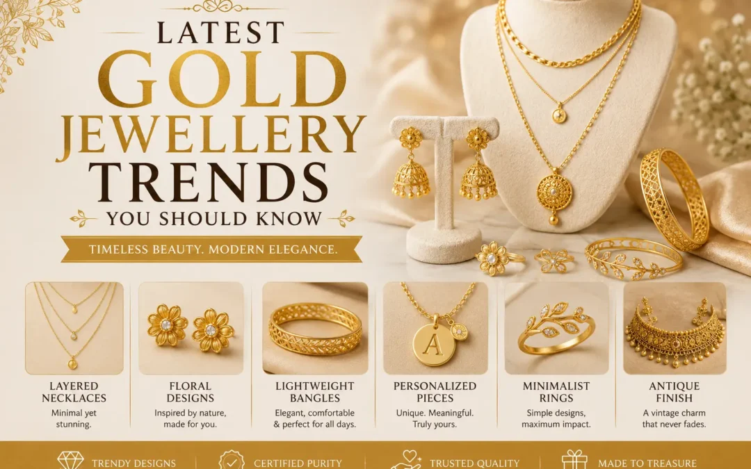 Latest Gold Jewellery Trends You Should Know